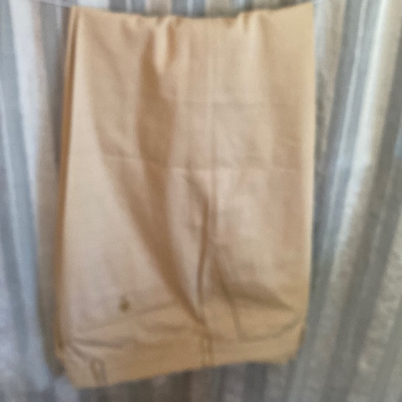 Express design studio dress pants light khaki color size 36X34 great condition - Picture 1 of 2